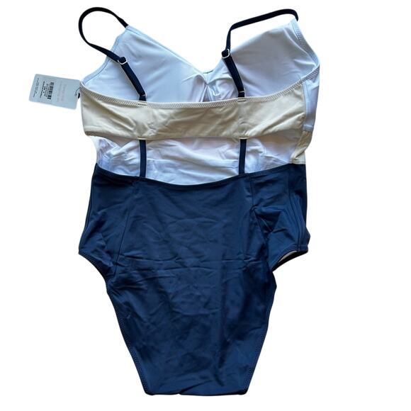 Lively Swim One Piece Colorblock Suit NWT - Picture 3 of 5
